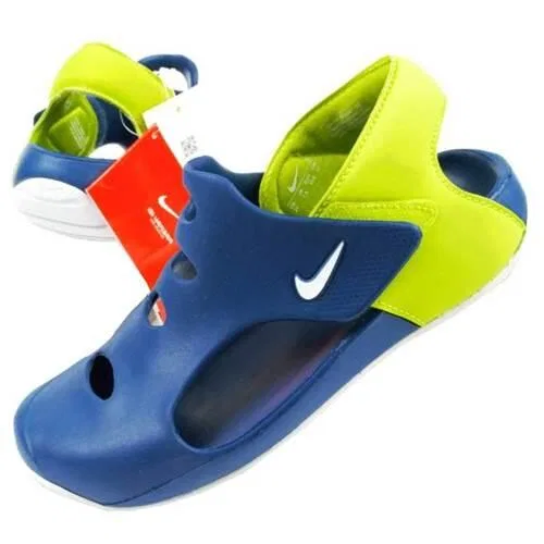 Детские сандалии с липучками Sunray Protect Nike, Цвет Blaue — фото 2
