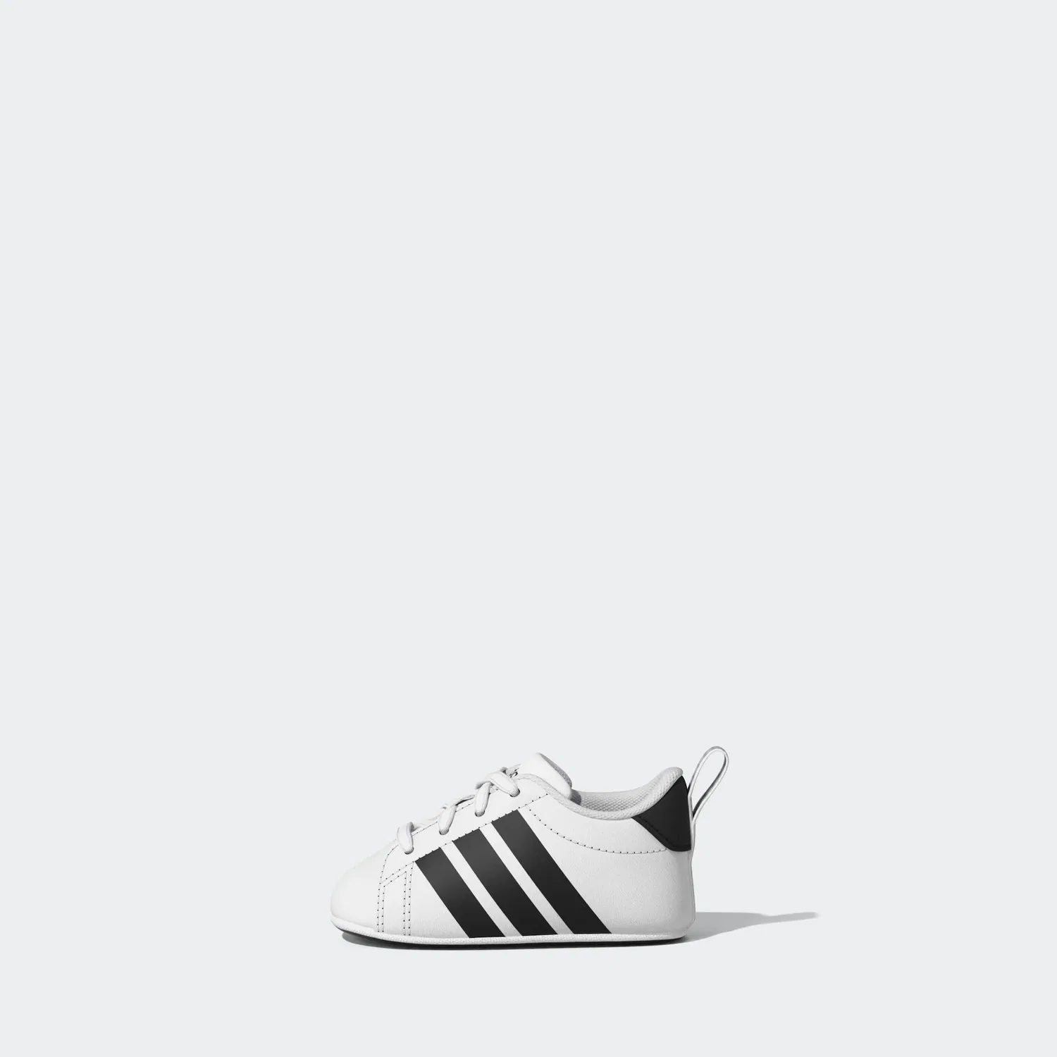 Детские кроссовки для ползания Grand Court Adidas, Cloud White/Core Black/Ftwr White — фото 2