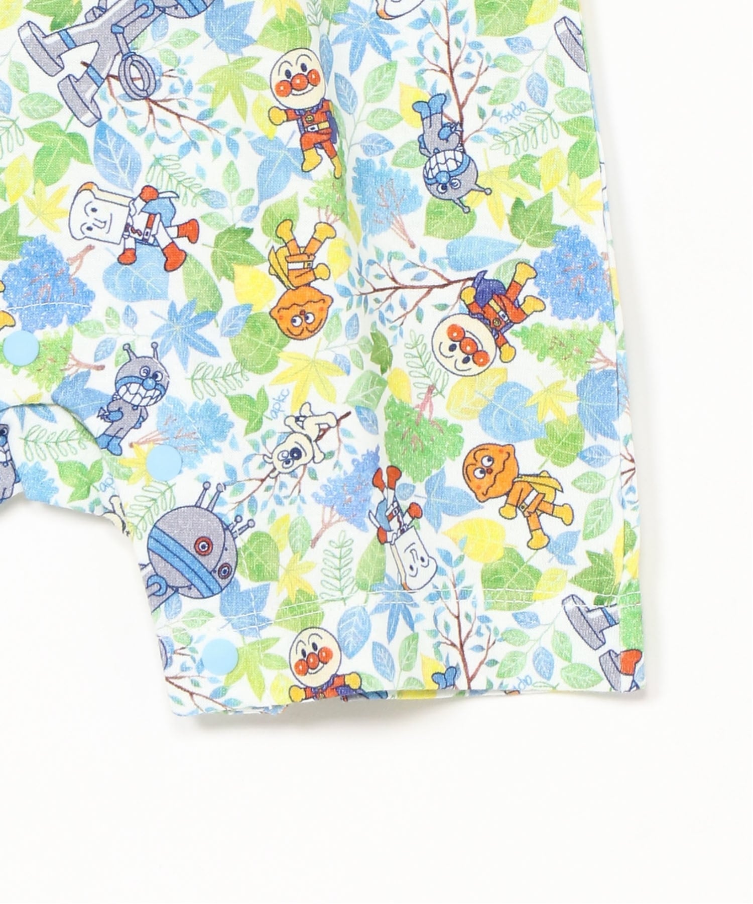 APKC/(K) Комбинезон с короткими рукавами и принтом по всей поверхности Anpanman Kids Collection, green — фото 3