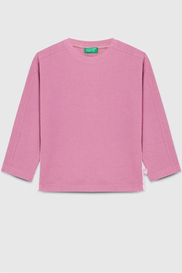 Детская футболка с длинным рукавом United Colors Of Benetton, Rose Dry