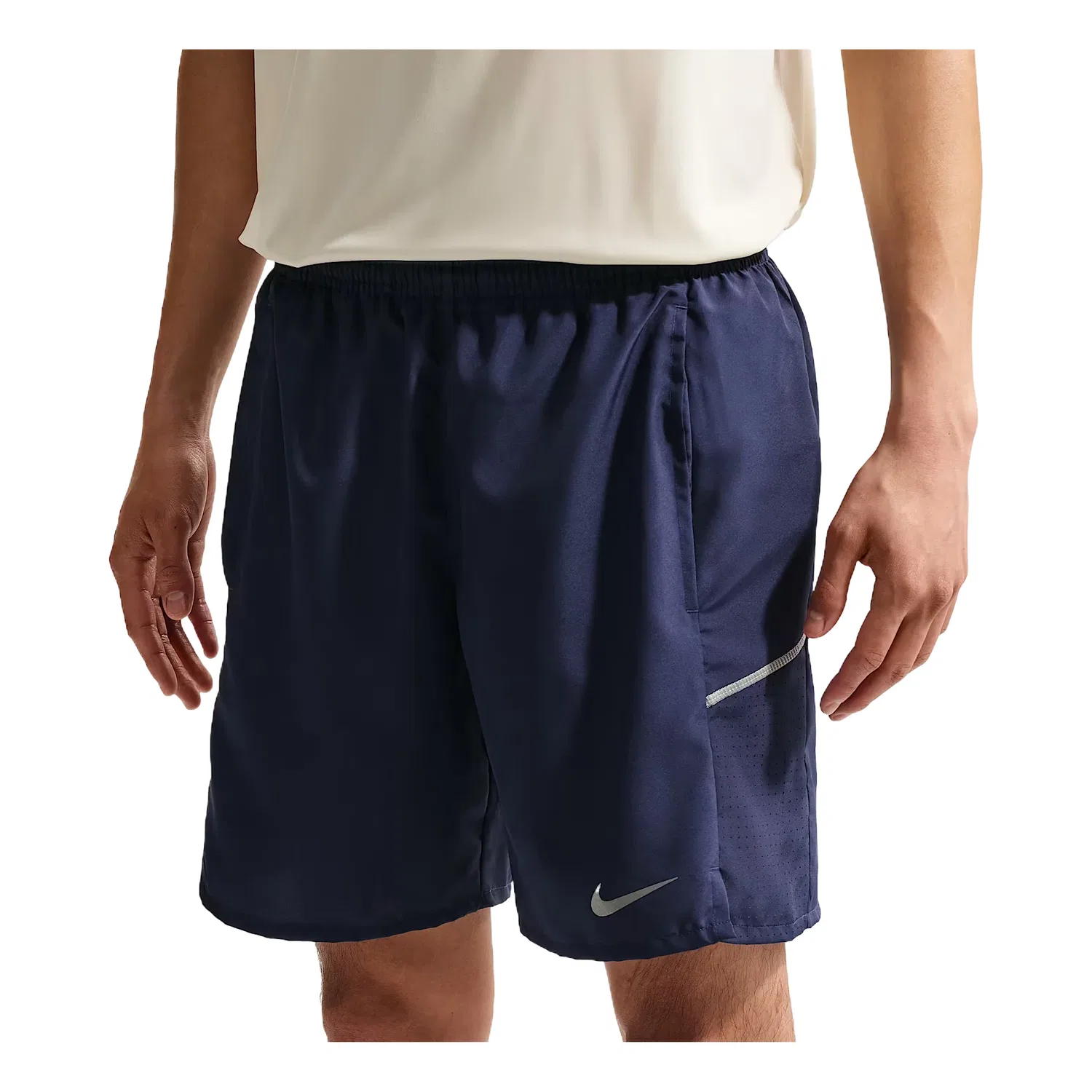 Мужские шорты для бега Dri-FIT 7 дюймов Nike Miler, темно-синий