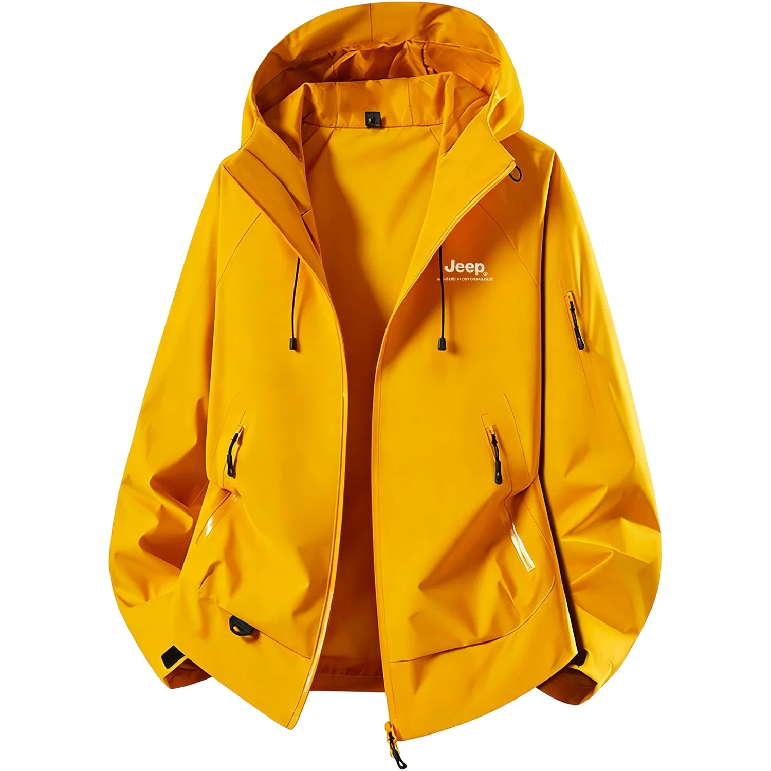 Детский худи с капюшоном, прямой крой, Jeep, Maple Yellow
