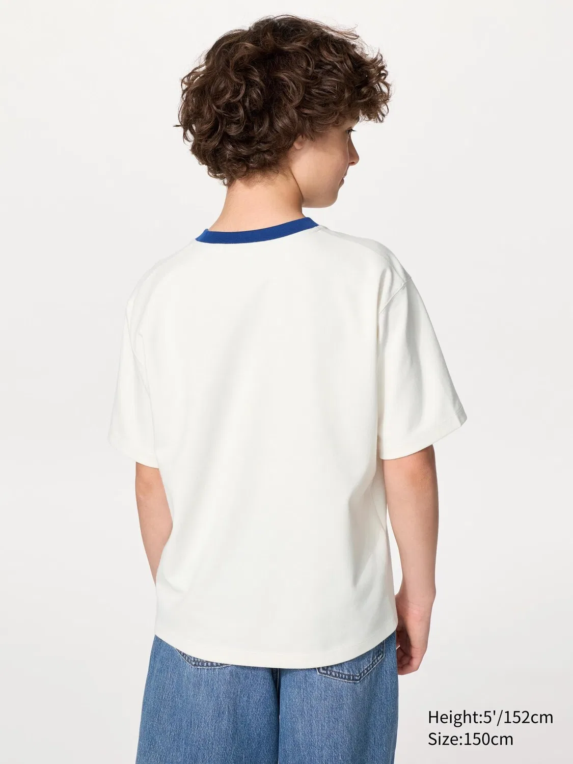 Футболка Uniqlo Airism, с графическим принтом и круглым вырезом для кемпинга, кремовый — фото 3
