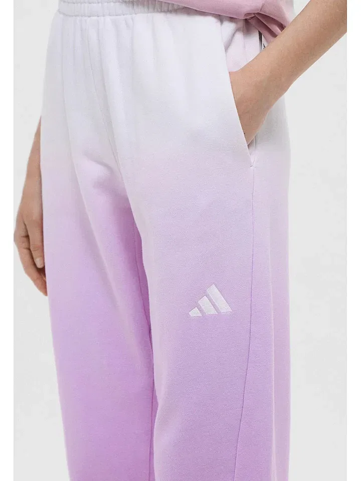 Женские спортивные брюки All SZN Mid-Rise Dip-Dye Adidas, Pink — фото 3