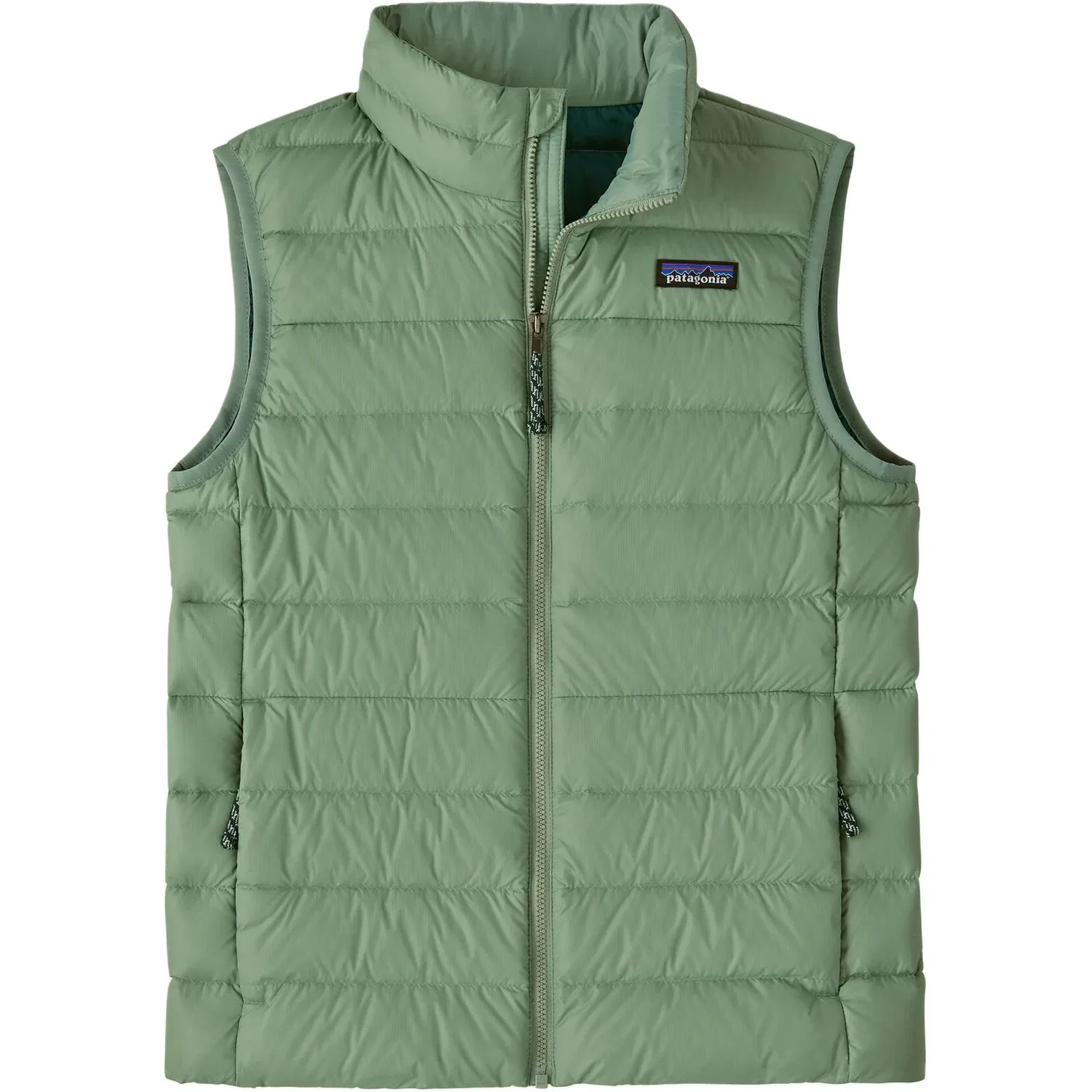 Детский жилет с наполнителем из пуха Down Sweater Vest Patagonia, Elwood Green