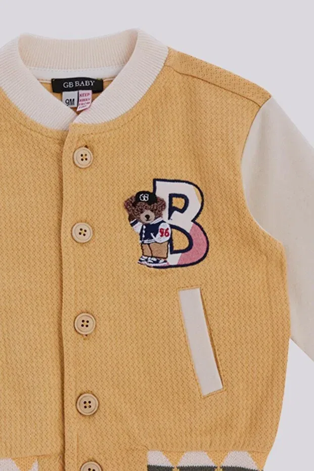 Детская куртка для мальчиков с принтом Gb Baby, Colored — фото 3