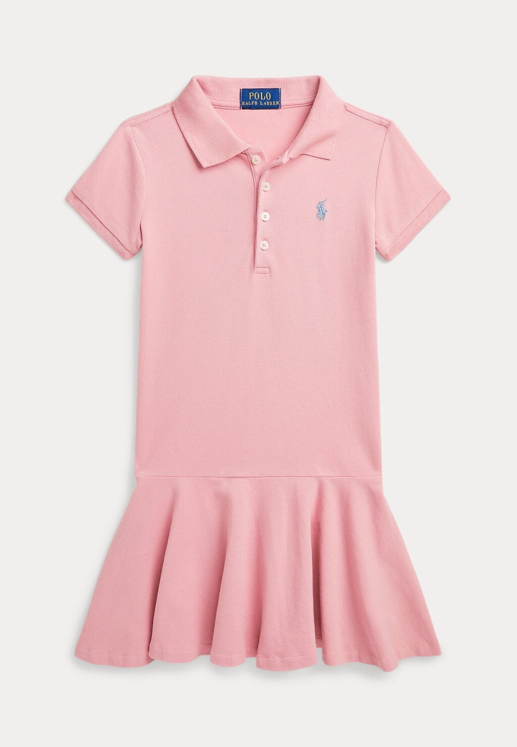 

Повседневное платье STRETCH MESH POLO DRESS Ralph Lauren, розовый