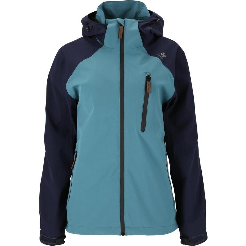 

Женский походный дождевик Gipfelglück, цвет pastellblau/pastellblau/dunkelblau