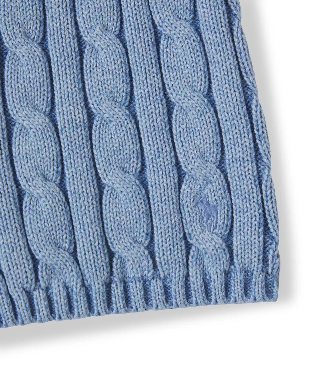 Шорты хлопковые Blue Heather Polo Ralph Lauren Kids, синий — фото 4