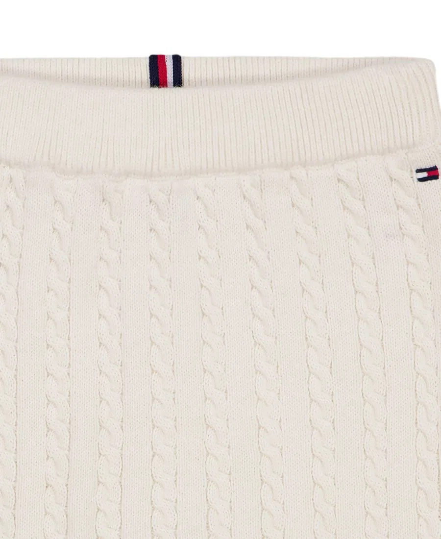 Комплект из 2 предметов: кардиган и брюки Tommy Hilfiger, Cream — фото 4