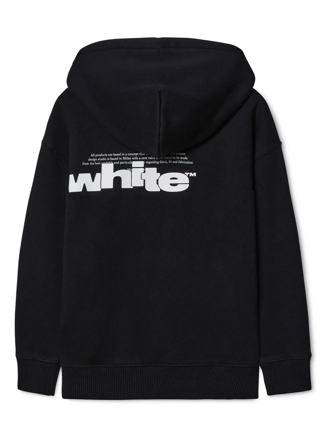 Толстовка с капюшоном Type Graphic OFF-WHITE, черный — фото 2