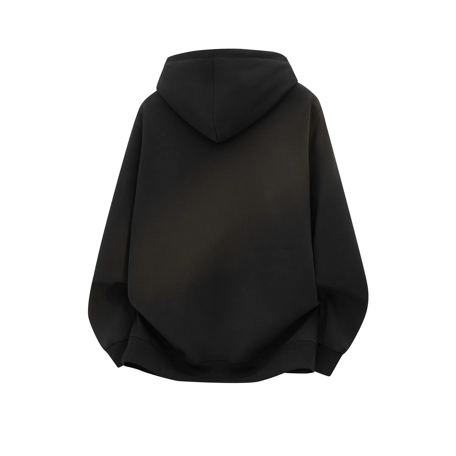 Детское худи с капюшоном, свободного кроя, Black, Unisex Hooded Moderate Regular, MUSCLETECH — фото 3