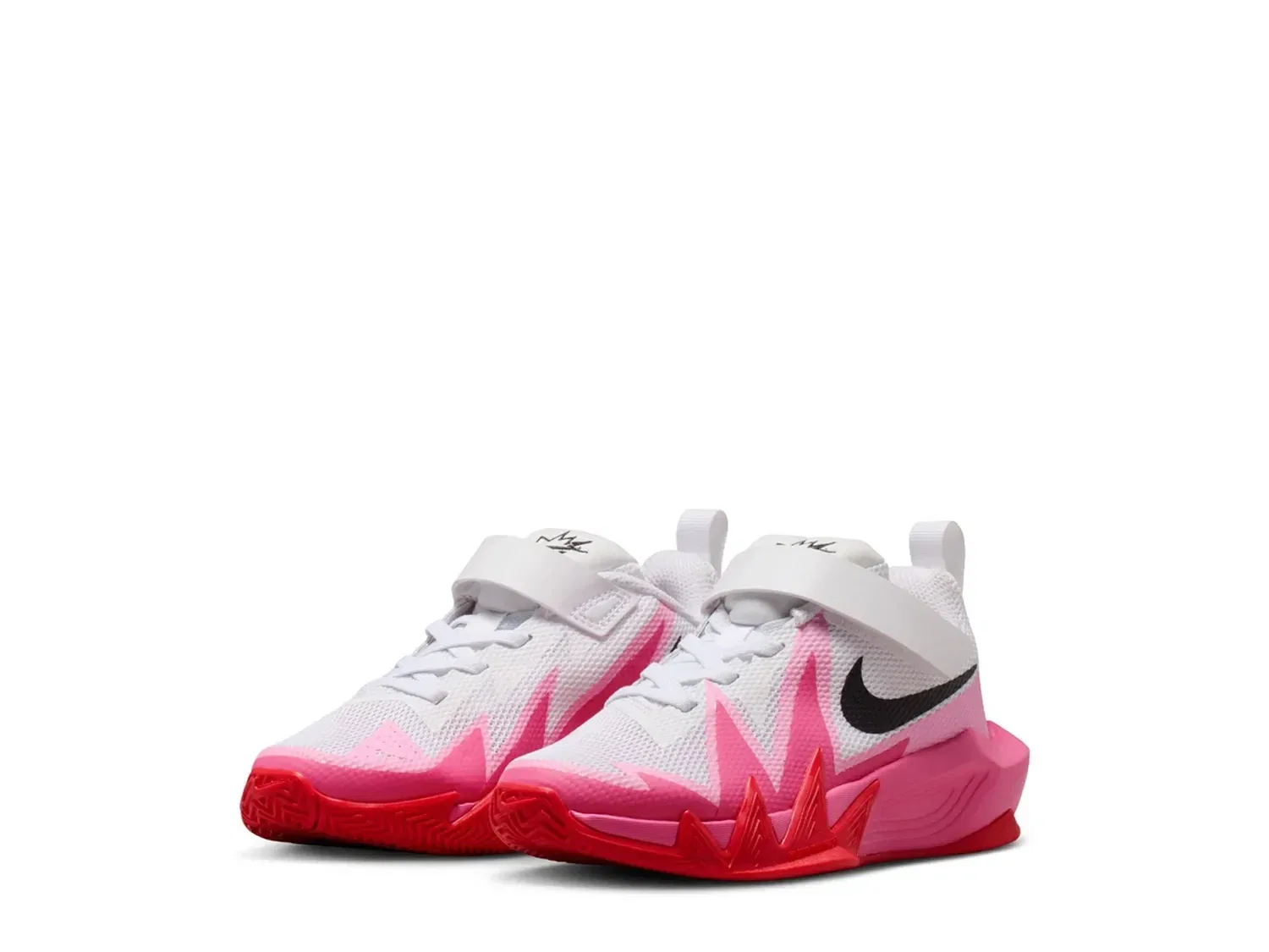 Кроссовки детские S.T. Dynamite Nike, бело-розовые — фото 3