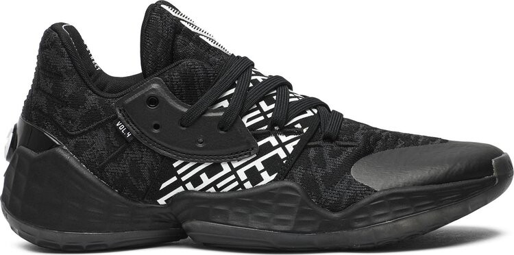 

Кроссовки Adidas Harden Vol. 4 'Core Black', черный