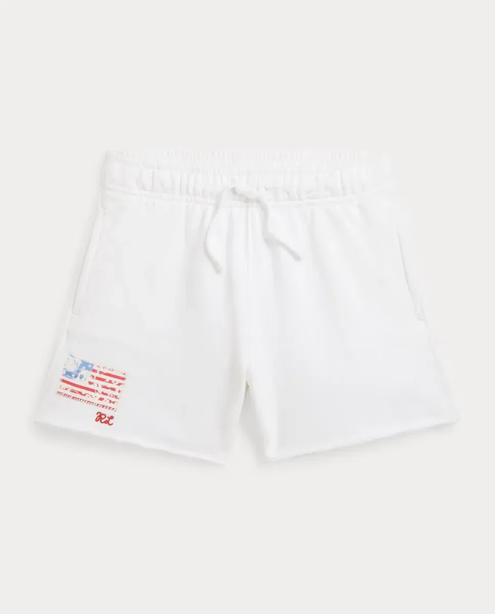 Детские шорты для девочек хлопковые Polo Ralph Lauren, Blanco