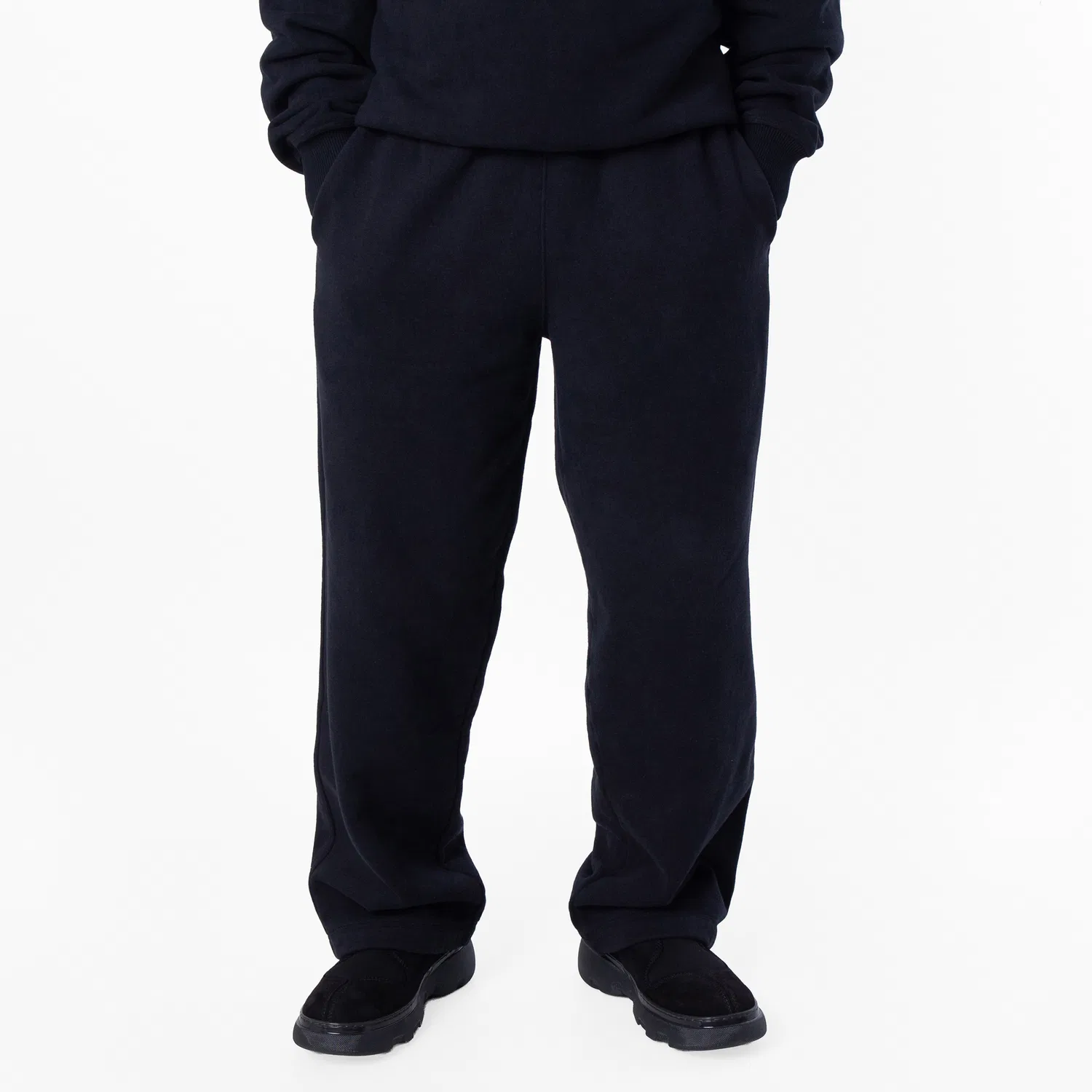 Брюки спортивные с вышивкой EKD Burberry, Black