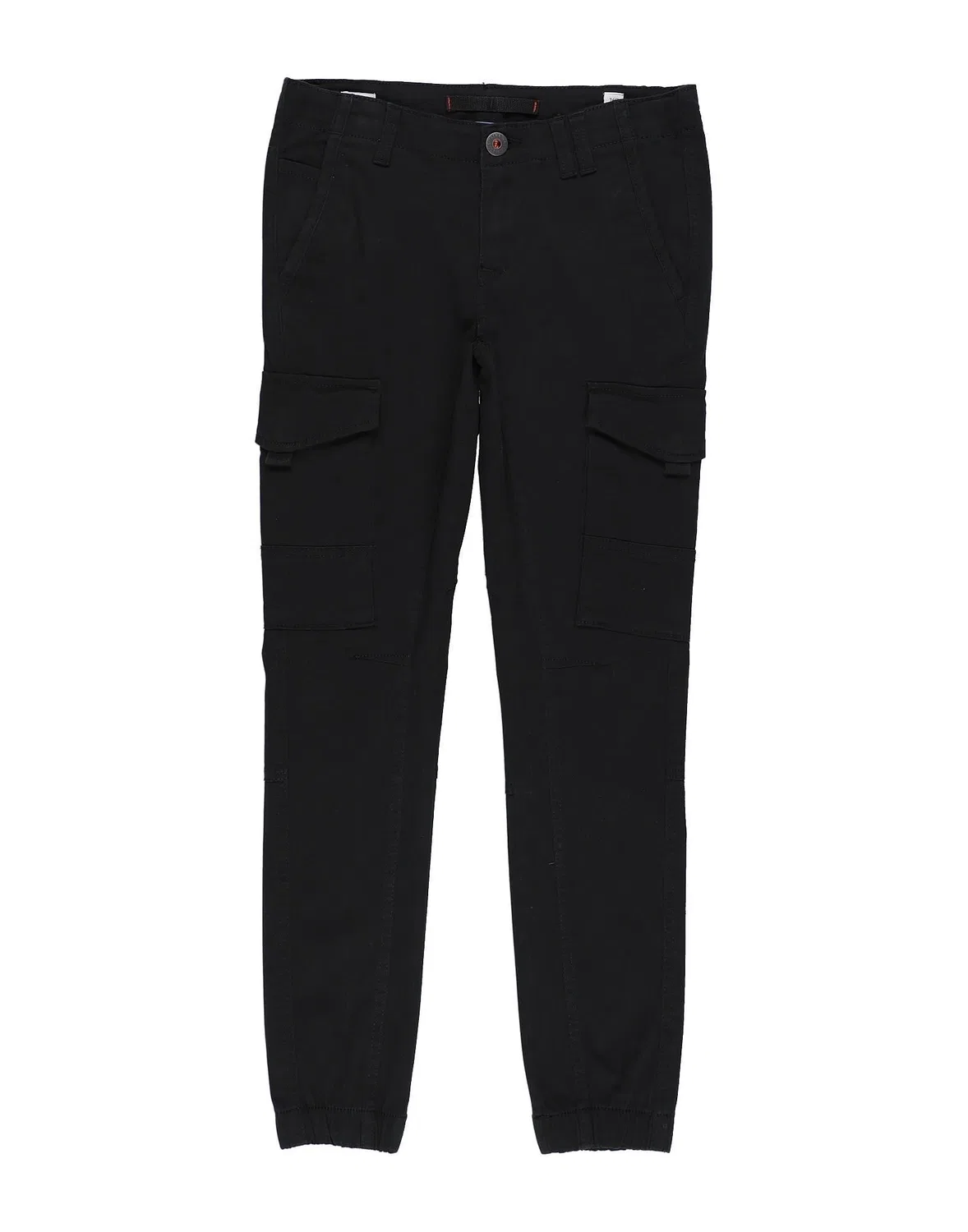 Подростковые брюки из габардина Jack & Jones, черный
