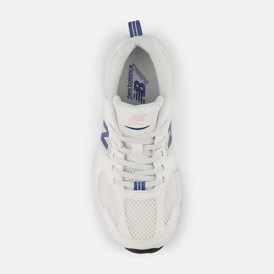 Детские спортивные кроссовки с классическим дизайном 530 New Balance, Белый — фото 4