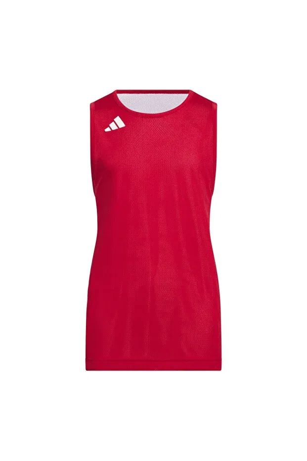 Детский танк-топ для мальчиков хлопковый Adidas, Red - White