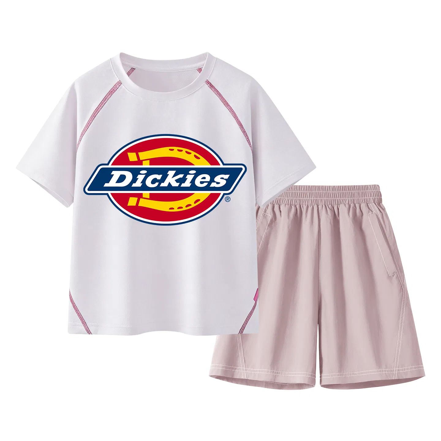 Детский спортивный костюм с круглым вырезом Dickies, Peach Pink