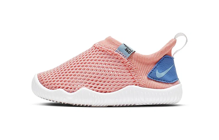 Детские носки-обувь Nike Sock 360 Aqua с принтом, розовый/синий