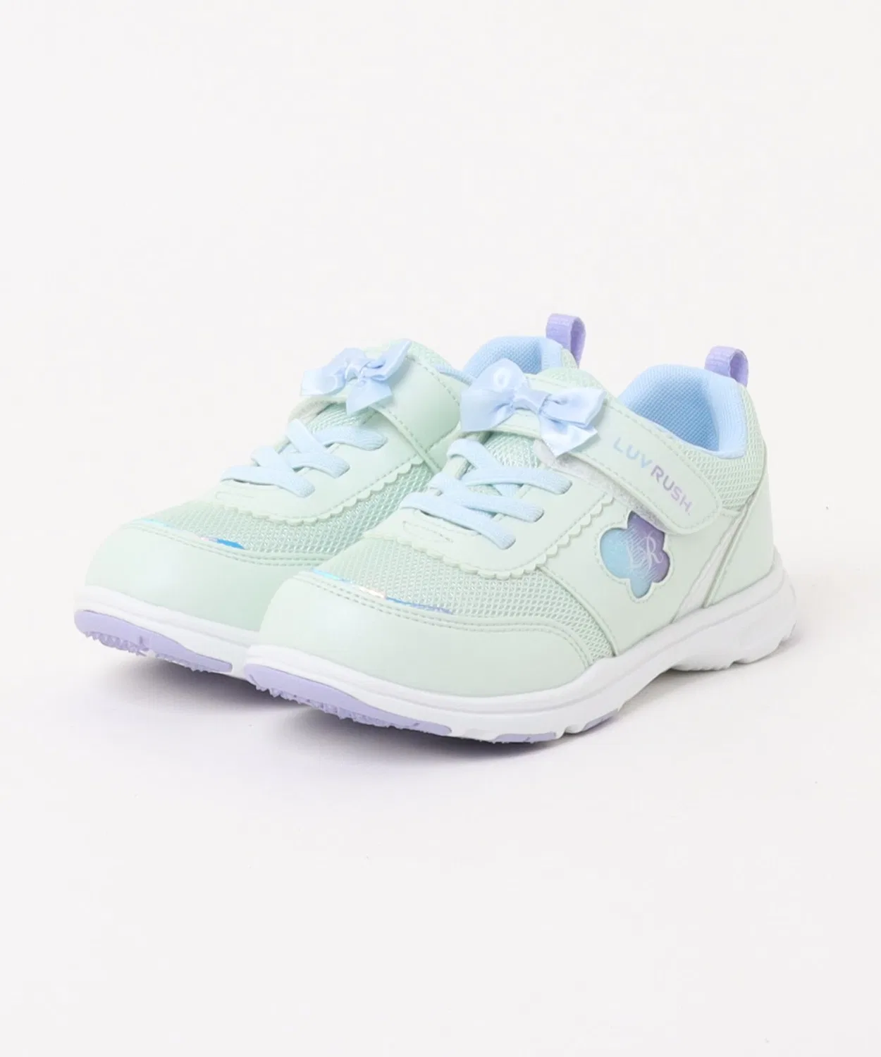 Детские кроссовки для девочек с панелью-пружиной LV 1277 MoonStar, Mint