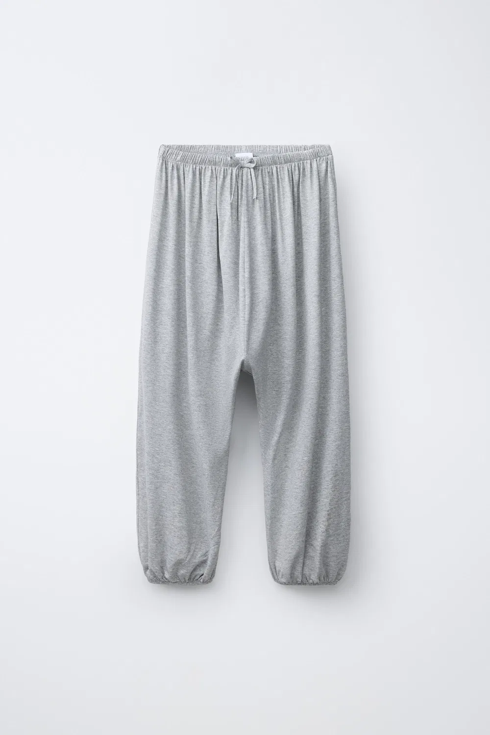 СВЕТЛЫЕ БРЮКИ-САРУЭЛЬ ZARA, Grey Marl