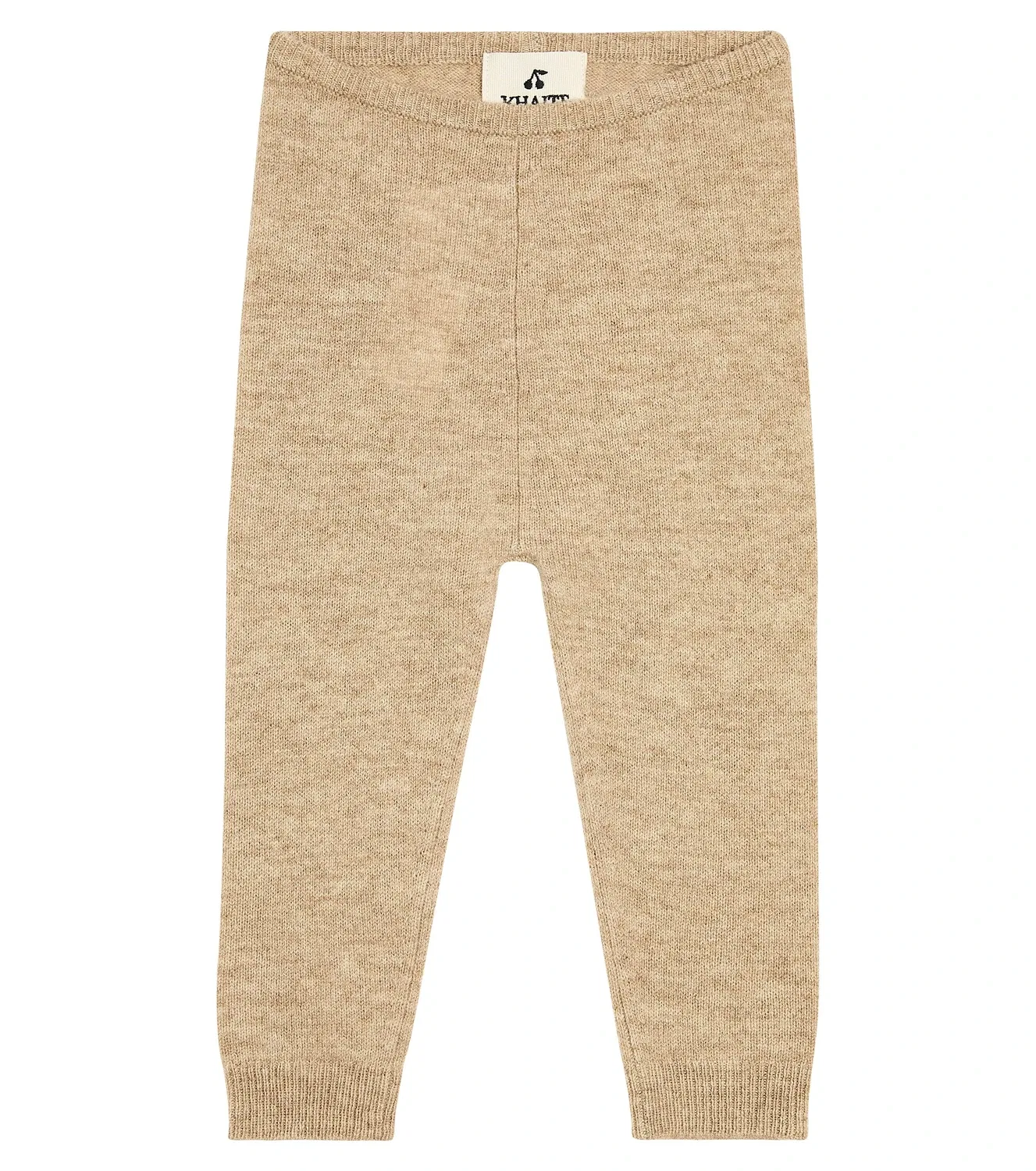Леггинсы шерстяные Bonpoint x Khaite Louno, бежевый Chine
