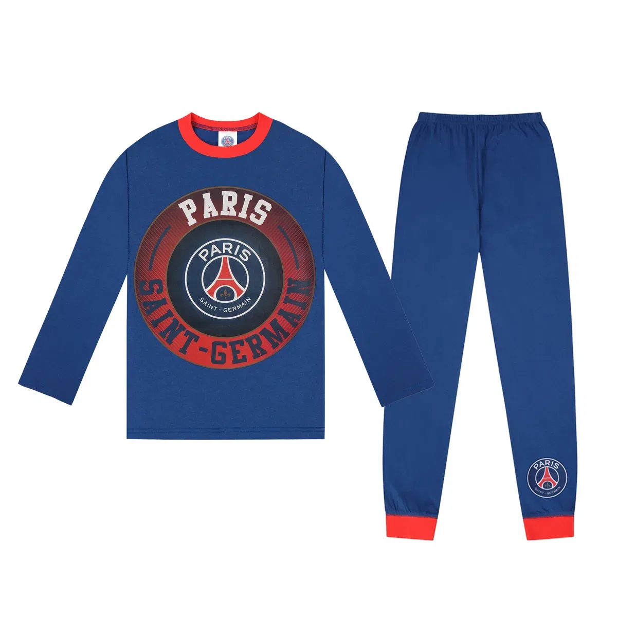 Детские пижамы с длинным рукавом Paris Saint Germain Fc, Blue