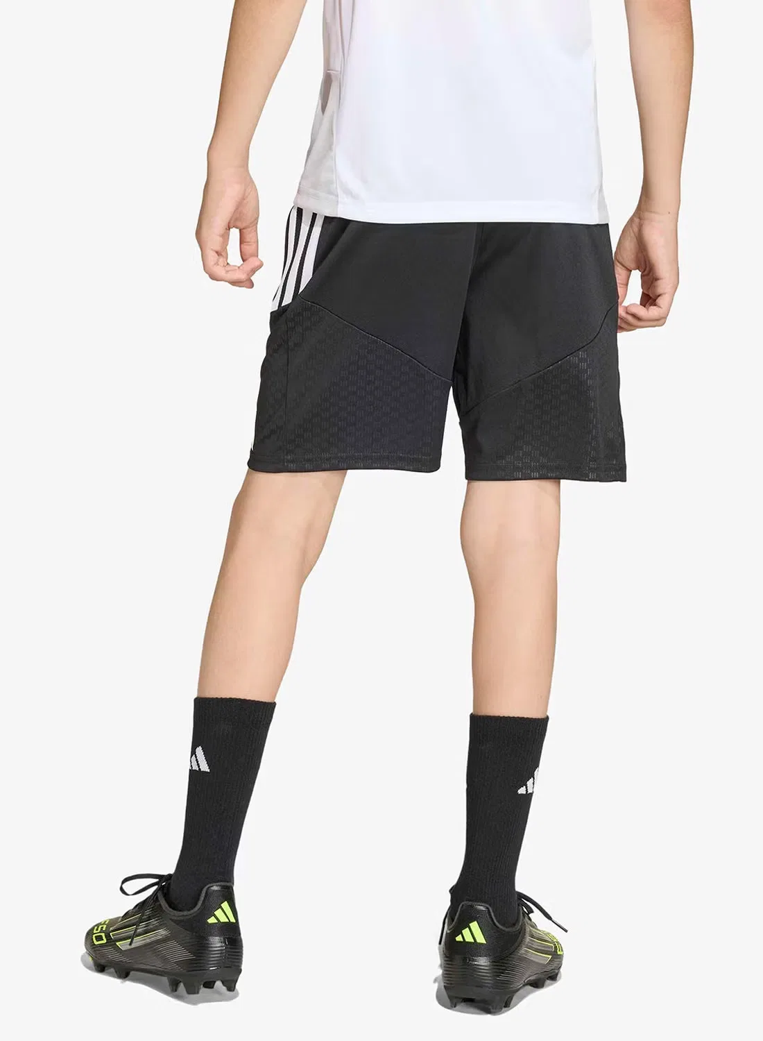 Шорты тренировочные детские Tiro 26 Adidas, черный — фото 4