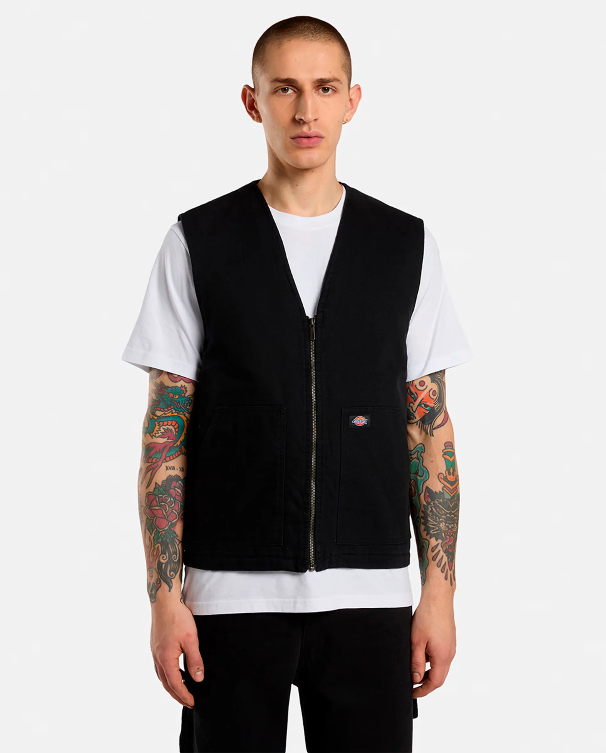 

Мужская куртка на молнии Dickies, черный