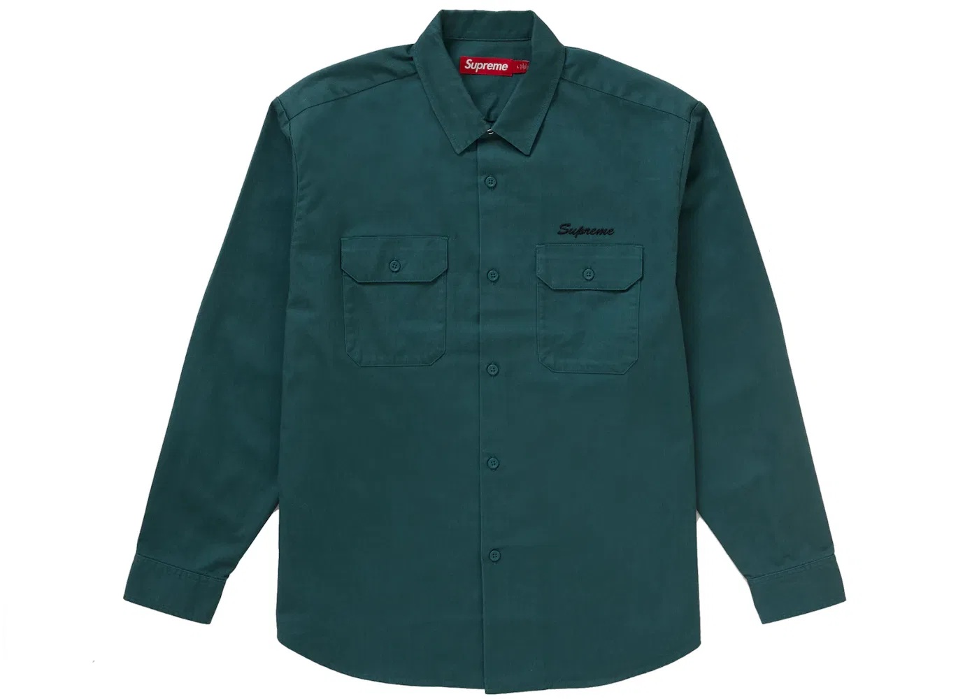 Мужская рубашка с принтом Shirt Supreme, Dusty Teal