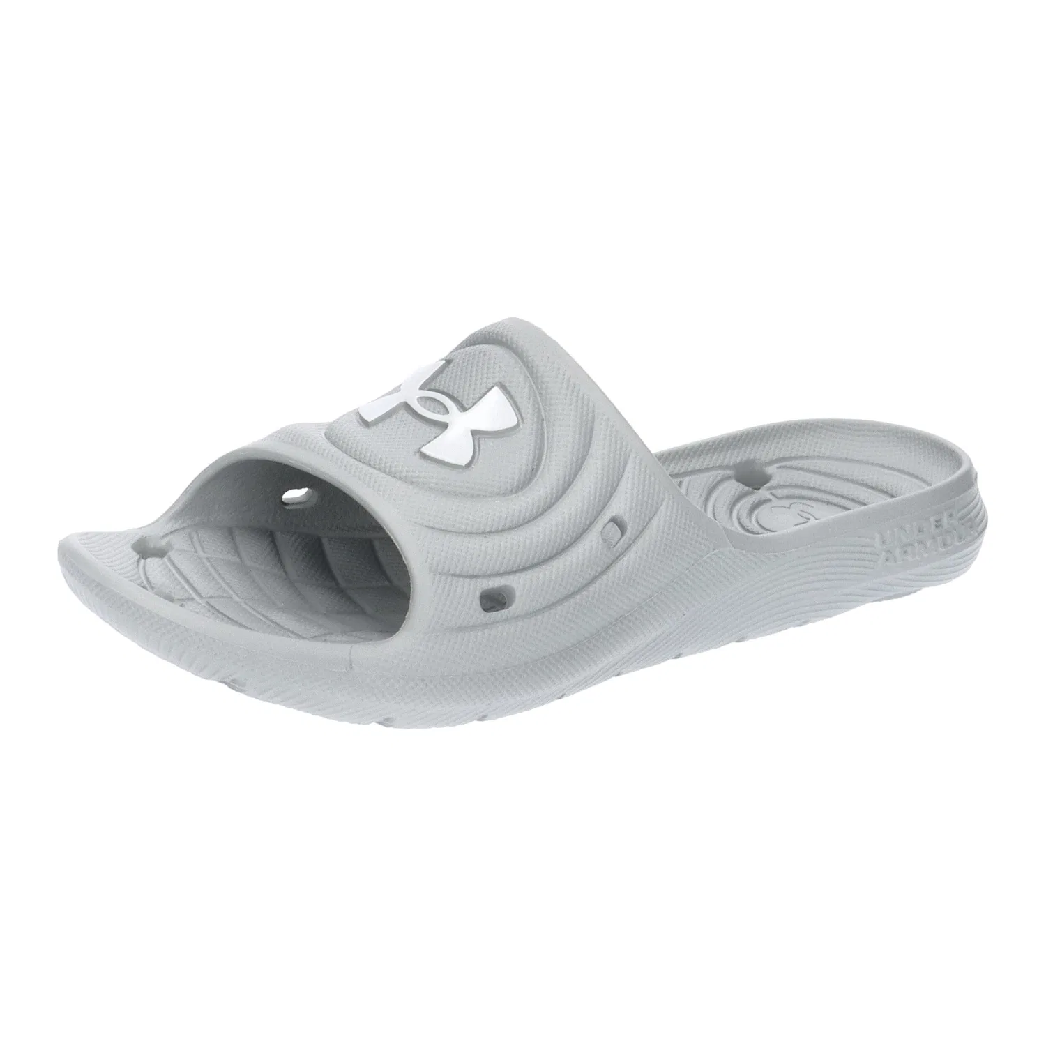 Детские шлепанцы с быстросохнущим материалом B Locker IV SL Under Armour, Grau / Weiss