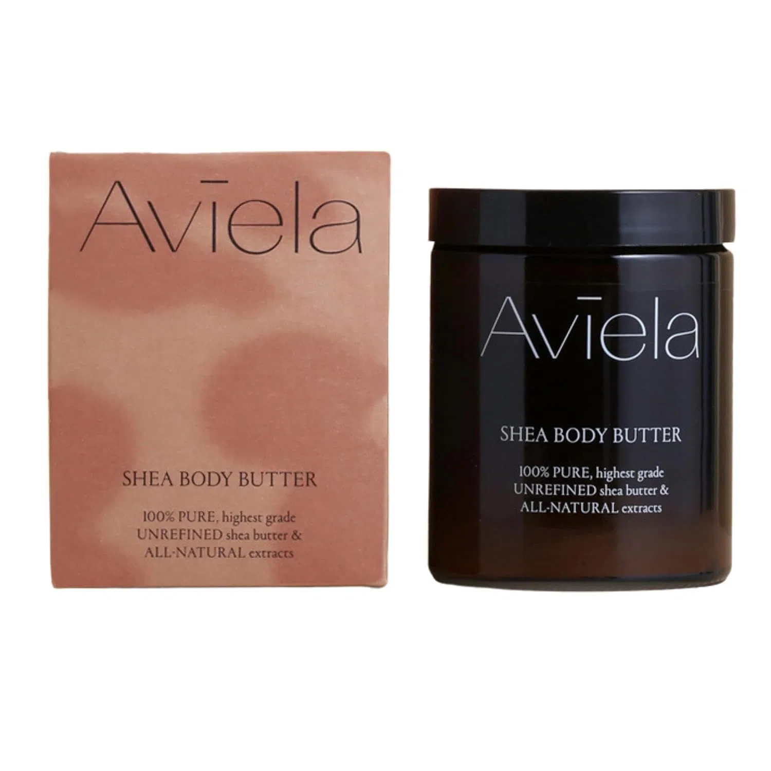 Aviela Авьела Ши-масло для тела Hint of Vanilla, 180 мл