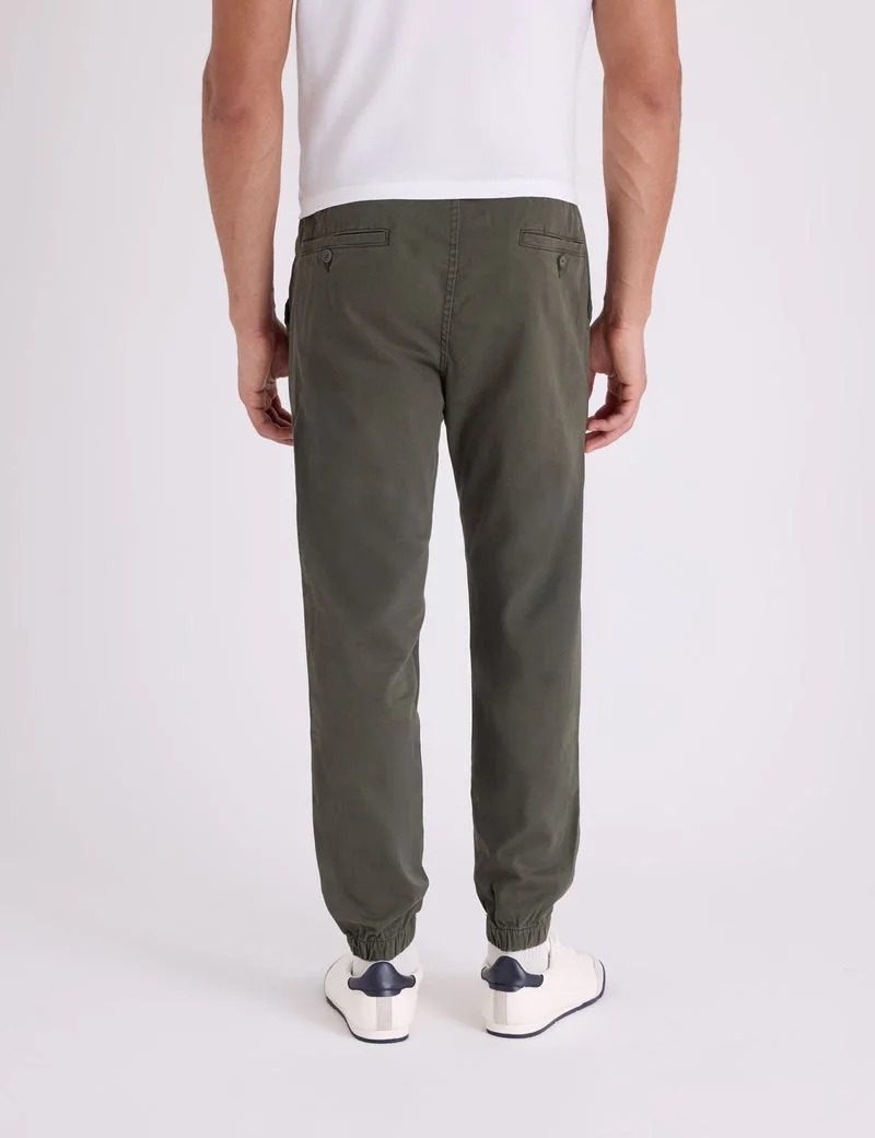 Брюки U.S. Polo Assn. Stretch Twill Jogger, сине-серый — фото 2