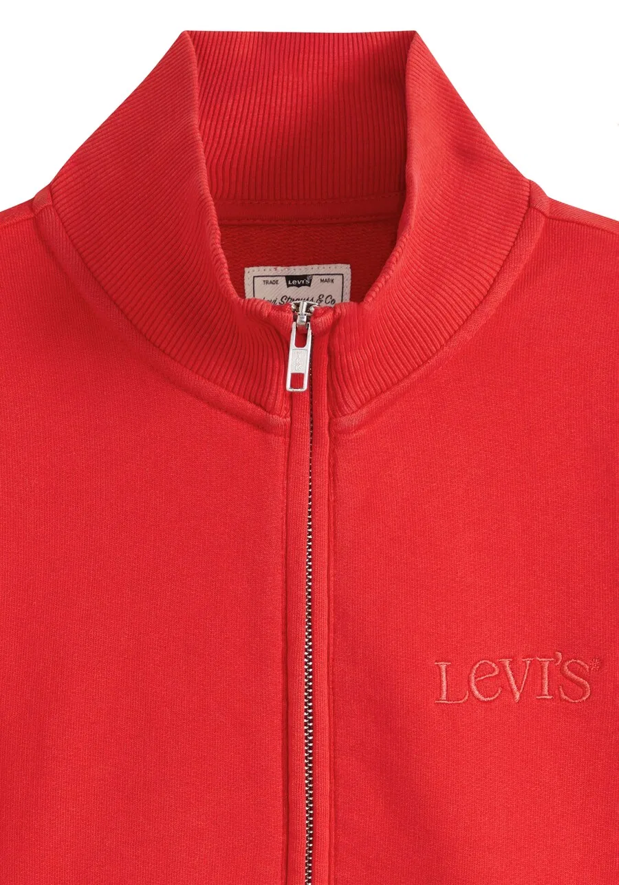 Худи на молнии LEVI'S кроваво-красного цвета — фото 3