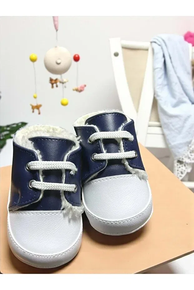 Детские пинетки на мягкой подошве Love Maxx, Navy Blue