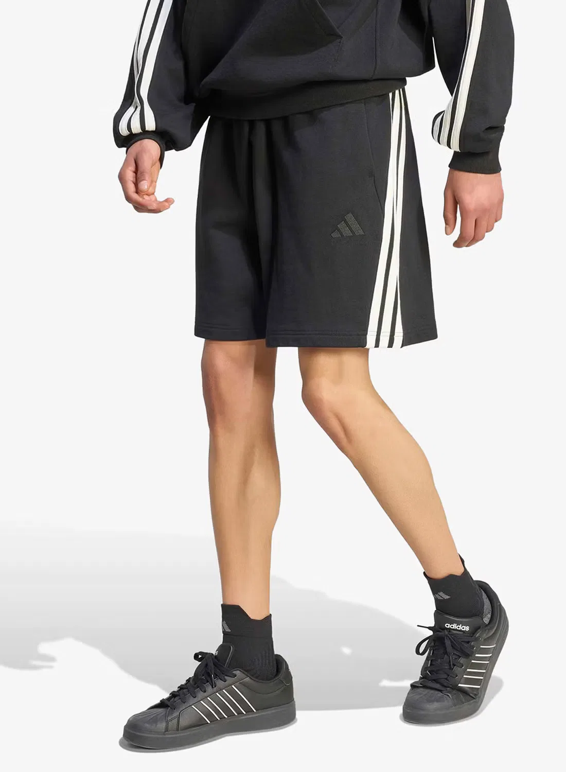 Шорты с 3 полосками 7" 3-stripes essential Adidas, черный