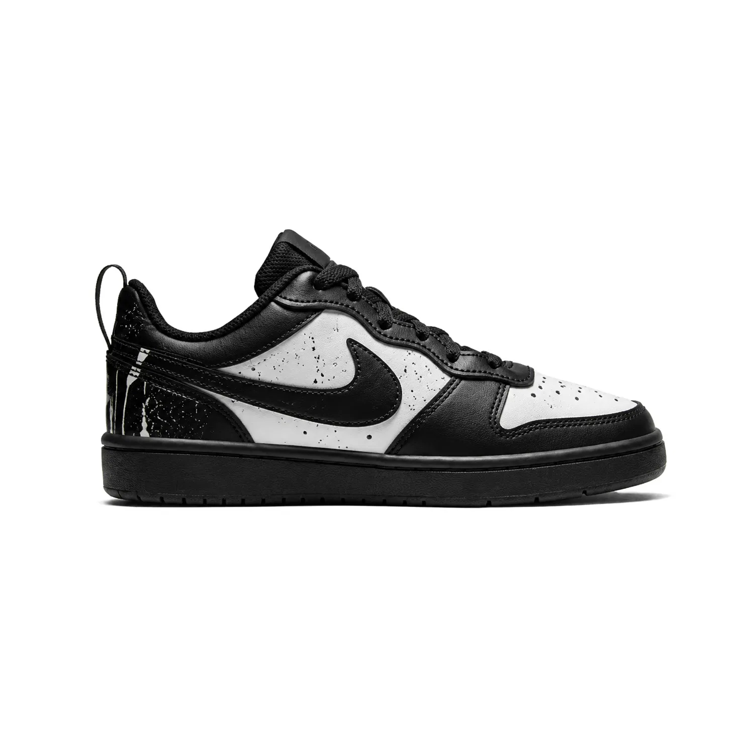 Детские кроссовки для скейтбординга с принтом Nike Court Borough 2, Black — фото 3