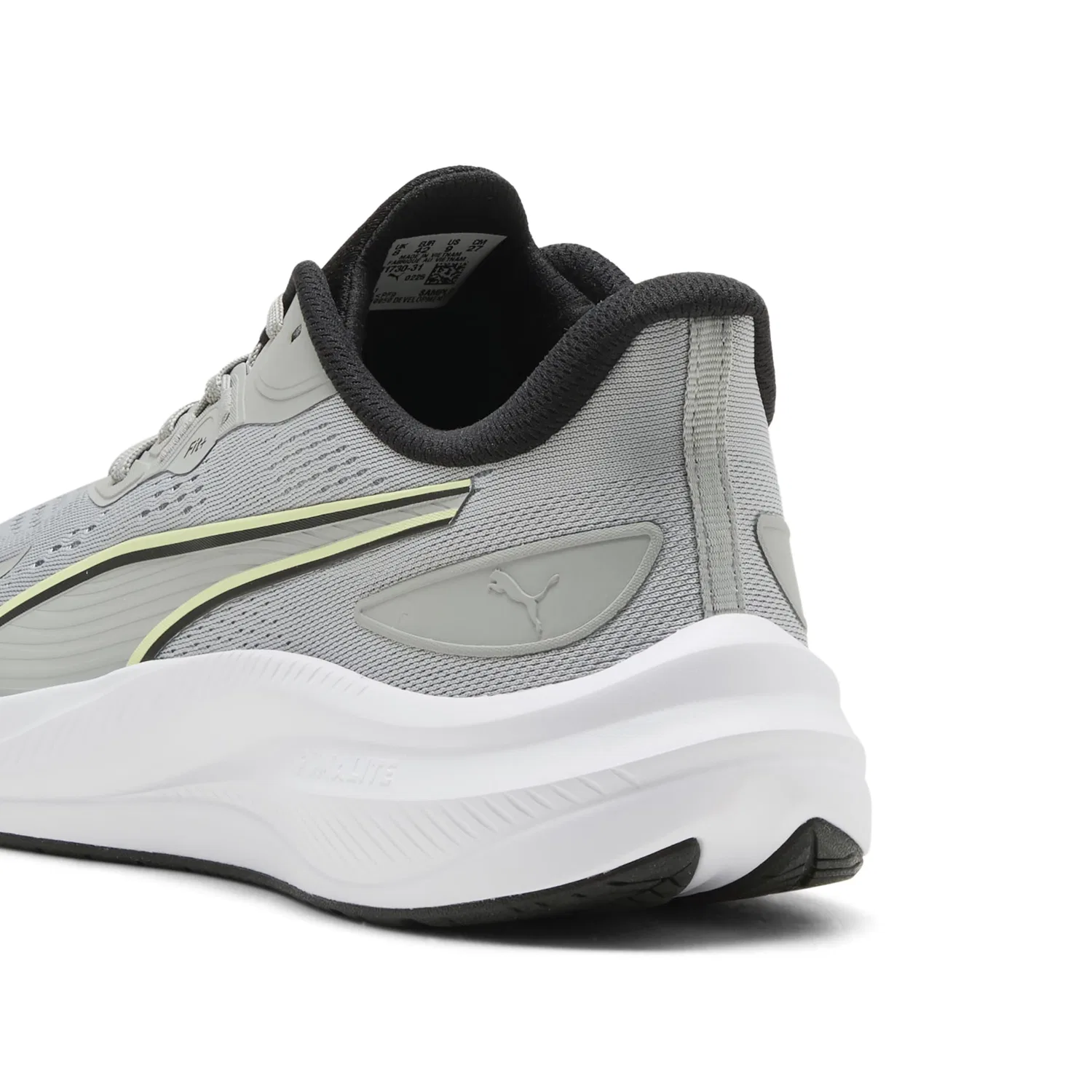 Детские беговые кроссовки для мальчиков Skyrocket Lite Adult PUMA, 2 Gray Echo White Apple Spritz — фото 3