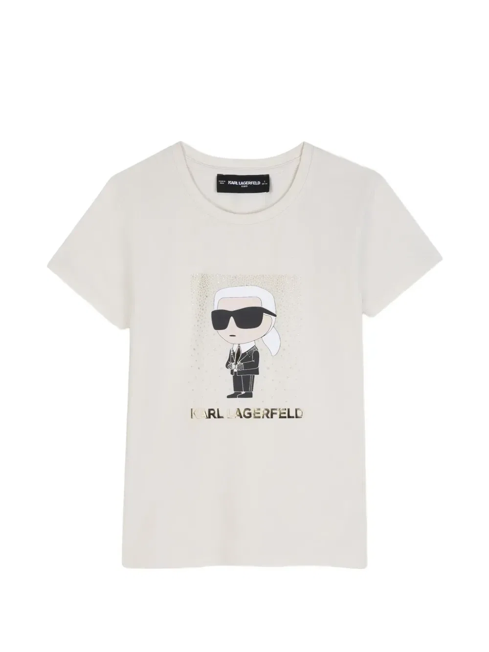 Футболка Karl Ikonik KARL LAGERFELD KIDS, бежевый