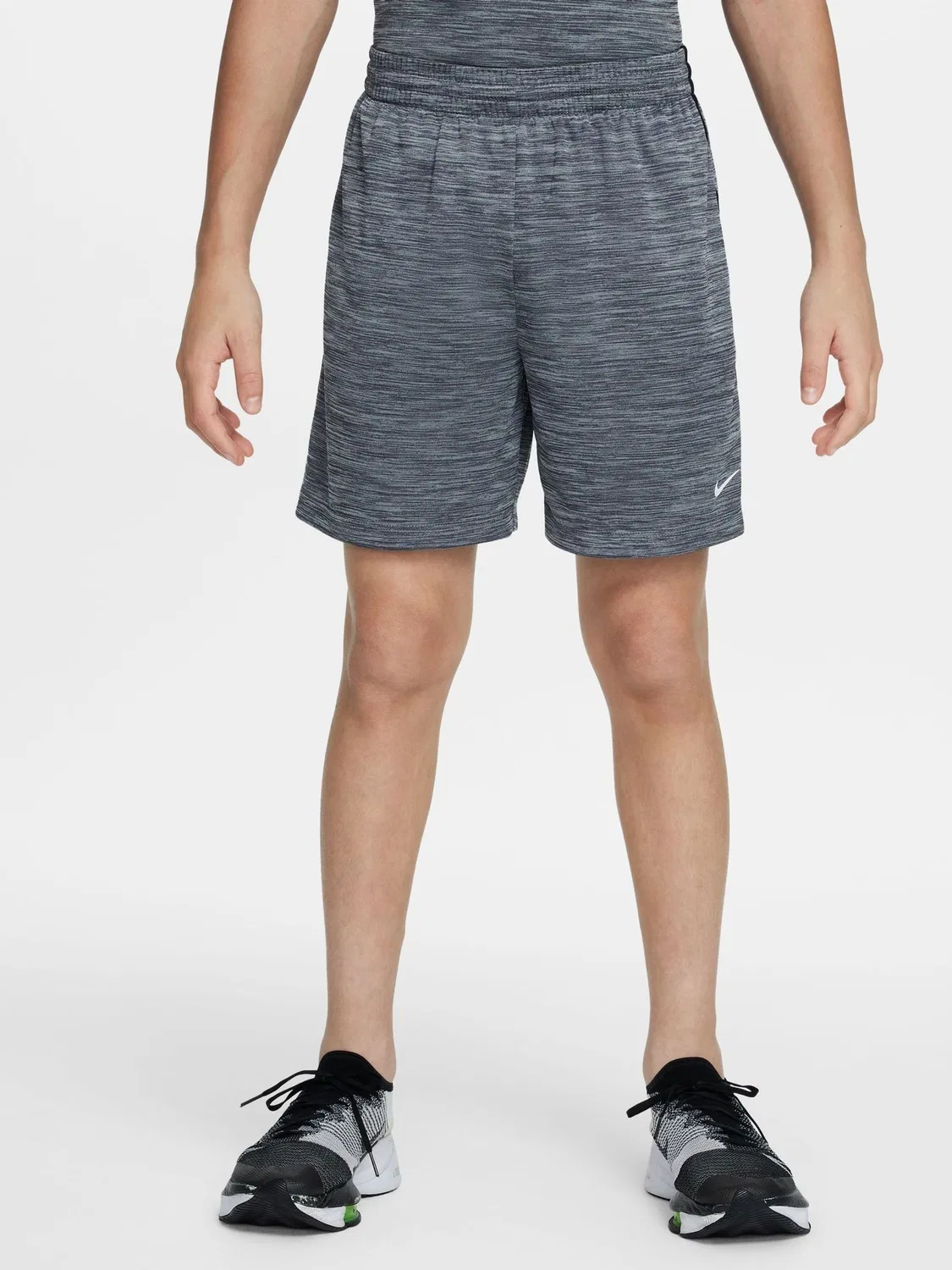 Шорты Dri-FIT, мульти Nike, серый