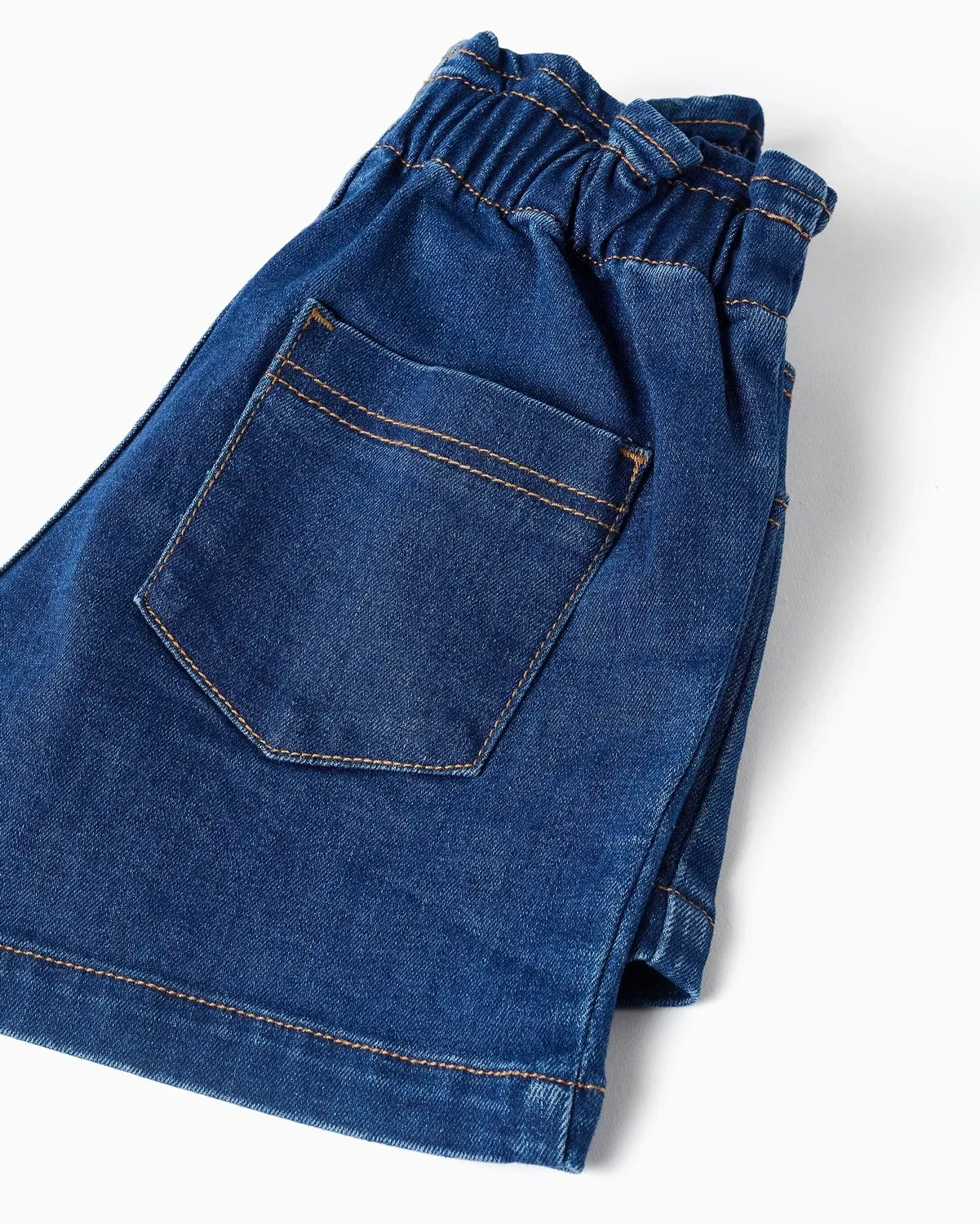 Детские шорты для девочек с утяжкой Zippy, Azul Denim — фото 4