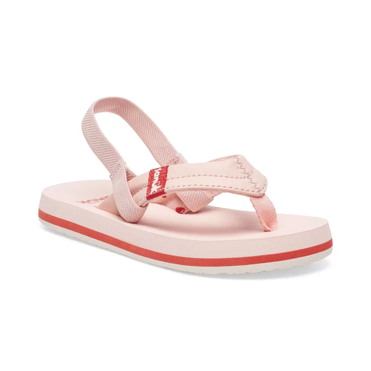 Детские сандалии с ремешком на пятке Wavy Sanuk, Pink
