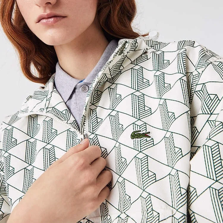 Свитшот LACOSTE унисекс, клетка, зелёный — фото 4