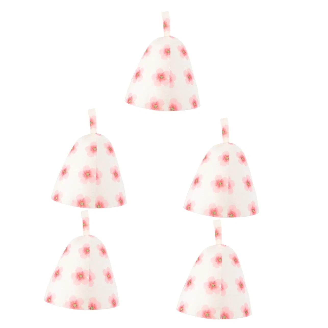 Шапочка для душа войлочная 5 шт, FOMIYES, 25x25x22 см