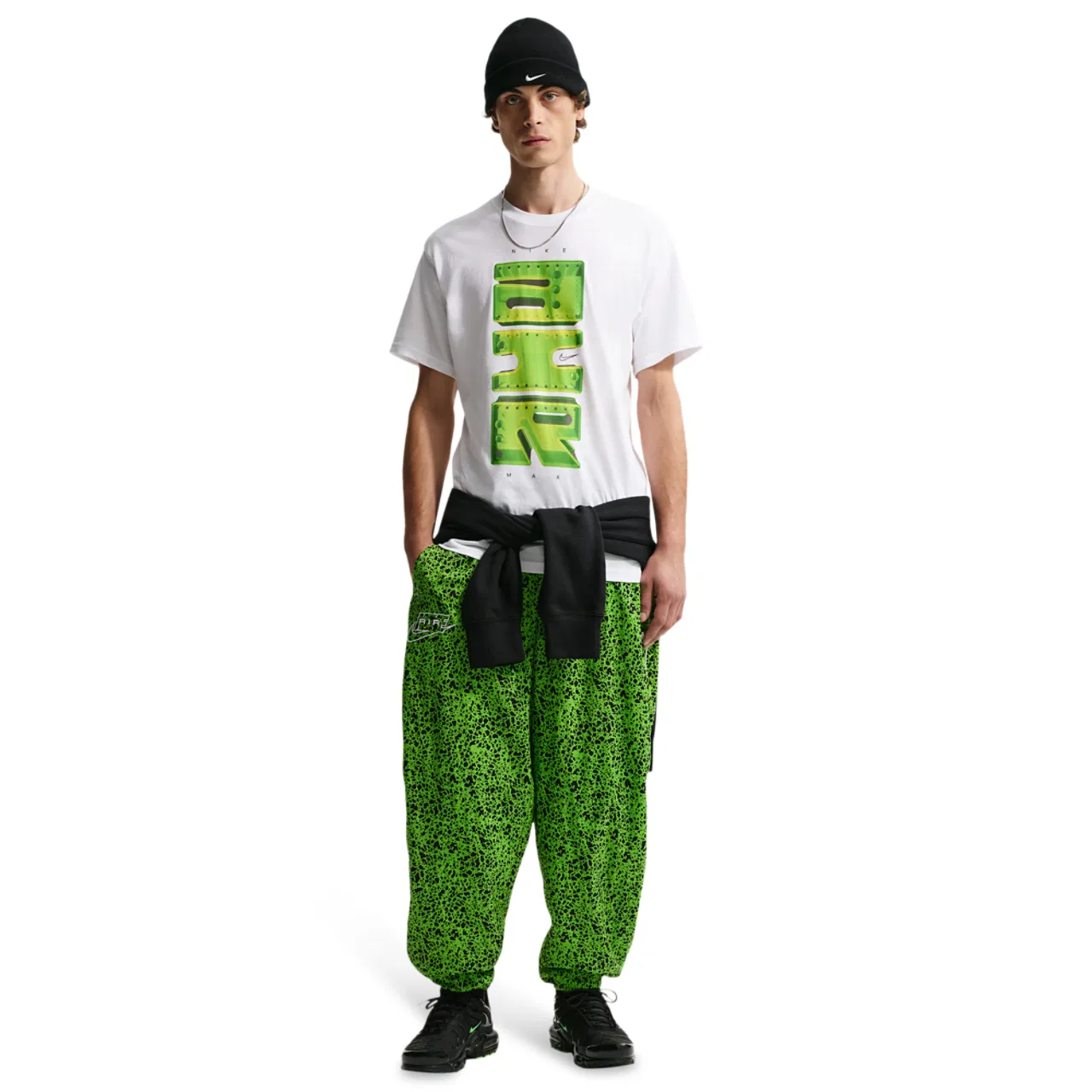 Мужские брюки AOP TL Nike, цвет Mean Green — фото 4