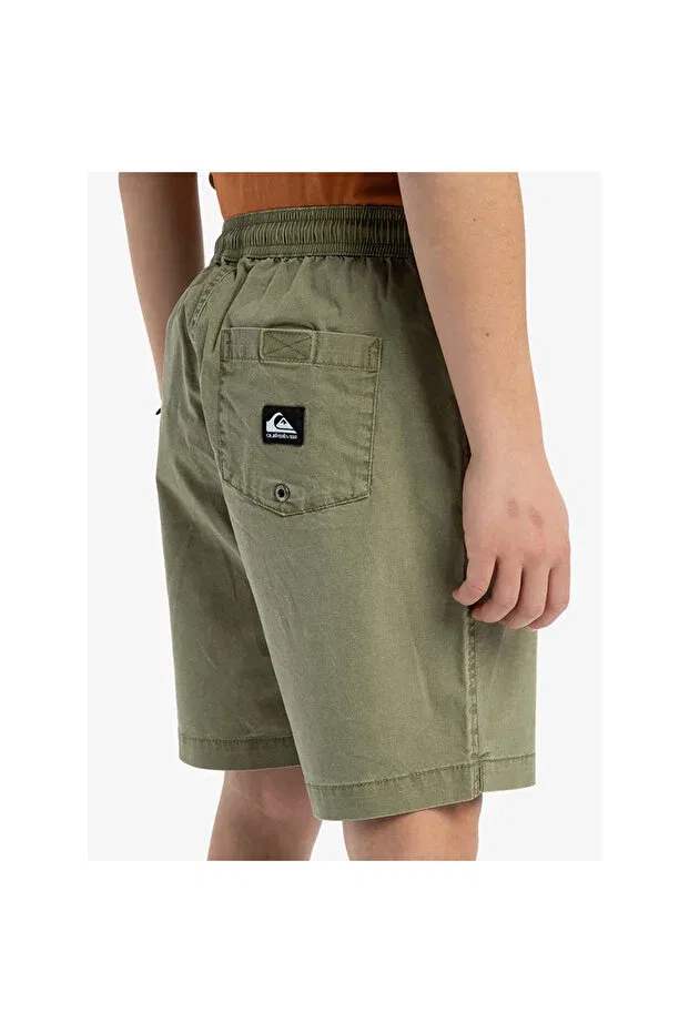 Детские шорты для девочек хлопковые Everyday Union Light Quiksilver, Khaki — фото 4