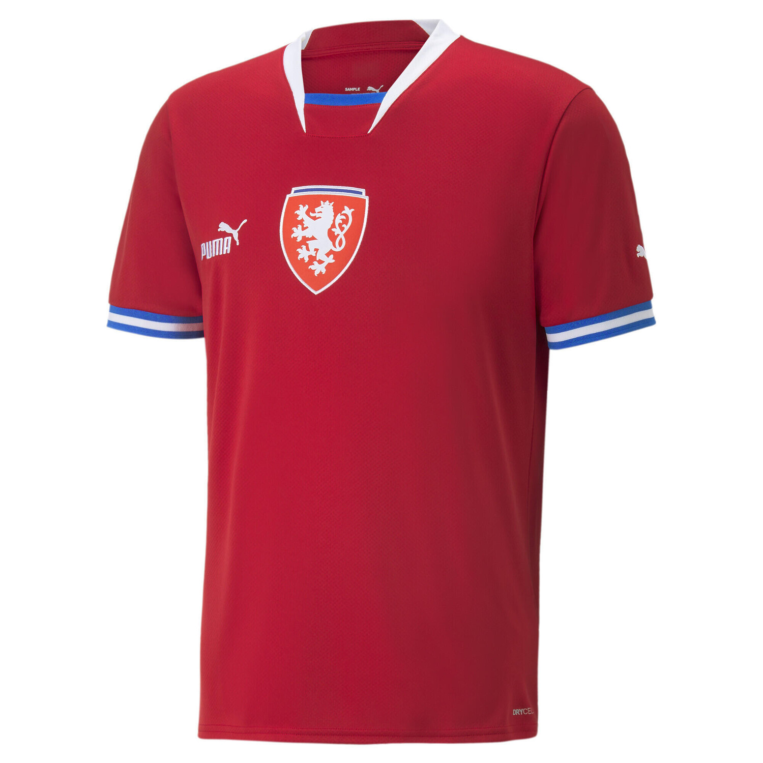 

Футболка мужская домашняя 22/23 Чешская Республика PUMA, красный