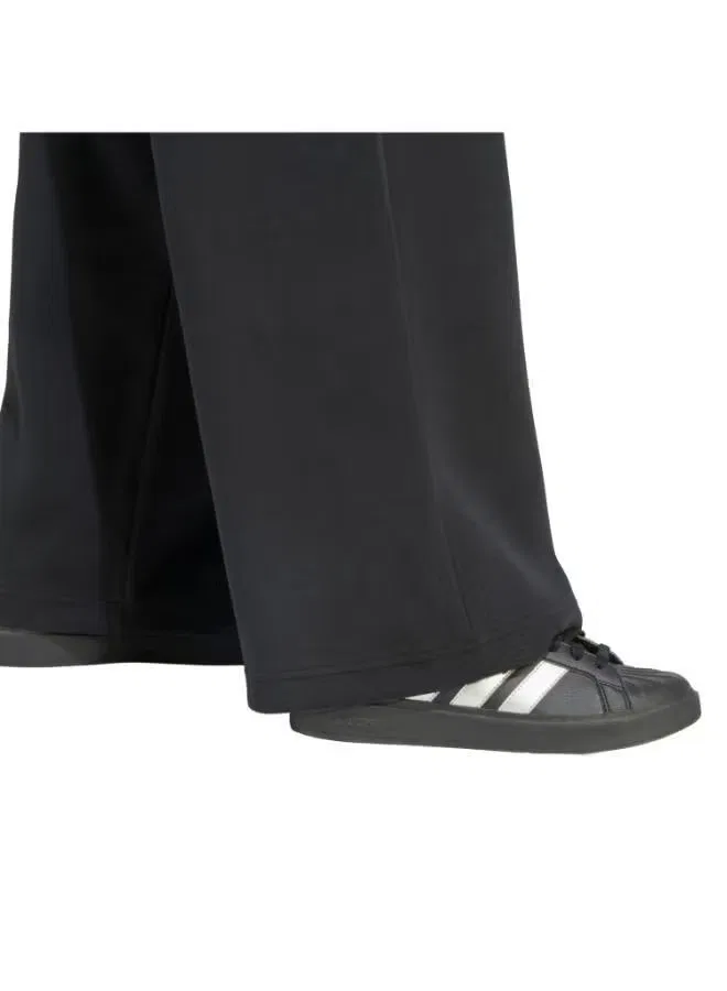 Брюки прямые из мягкого футера Soft Lux Adidas, черный — фото 4